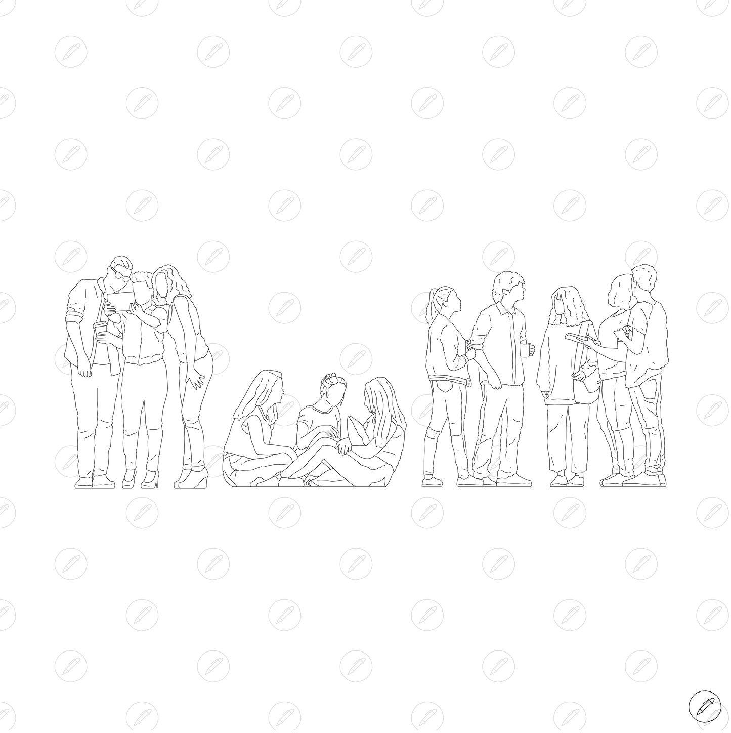 Cad & Vector - People Groups