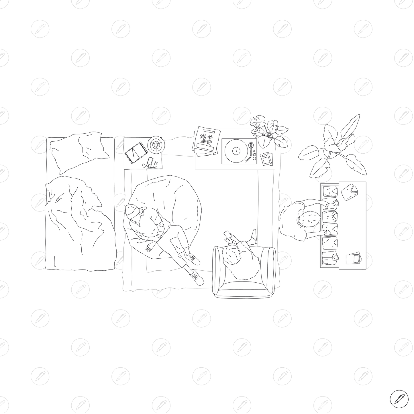 Cad & Vector - Bedroom Furniture