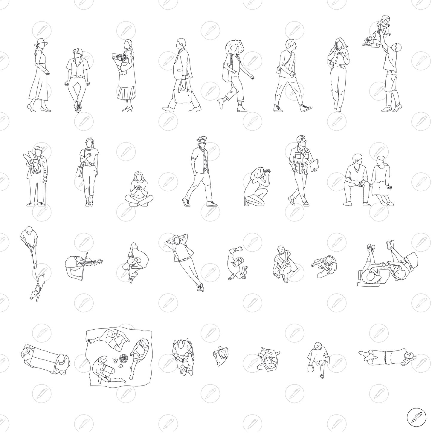Cad & Vector - Daily People 01