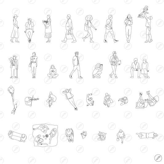 Cad & Vector - Daily People 01