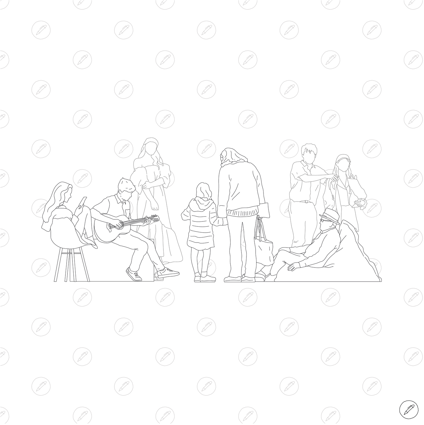 Cad & Vector - Daily People 02