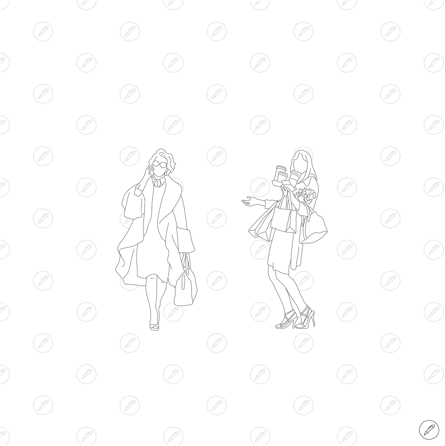 Cad & Vector - Movie Characters