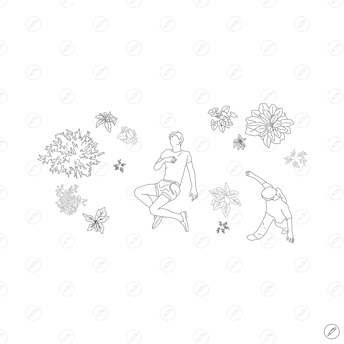 Cad & Vector - Vines and Plants