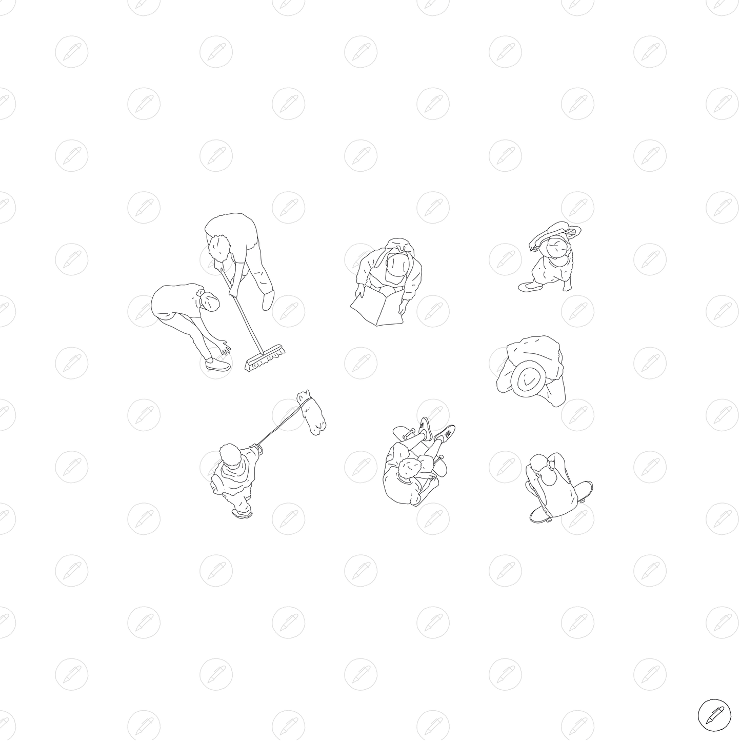 Cad & Vector - Street Activity (2 in 1)